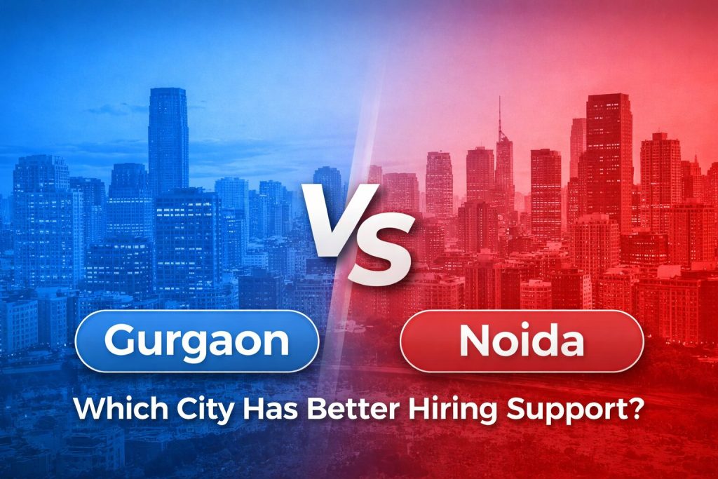 Gurgaon vs Noida: Which City Has Better Hiring Support?