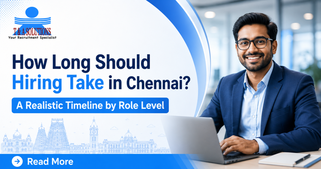 How Long Should Hiring Take in Chennai? A Realistic Timeline by Role Level